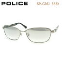 【POLICE】ポリスサングラス SPLG36J 583X シルバー ...(4)