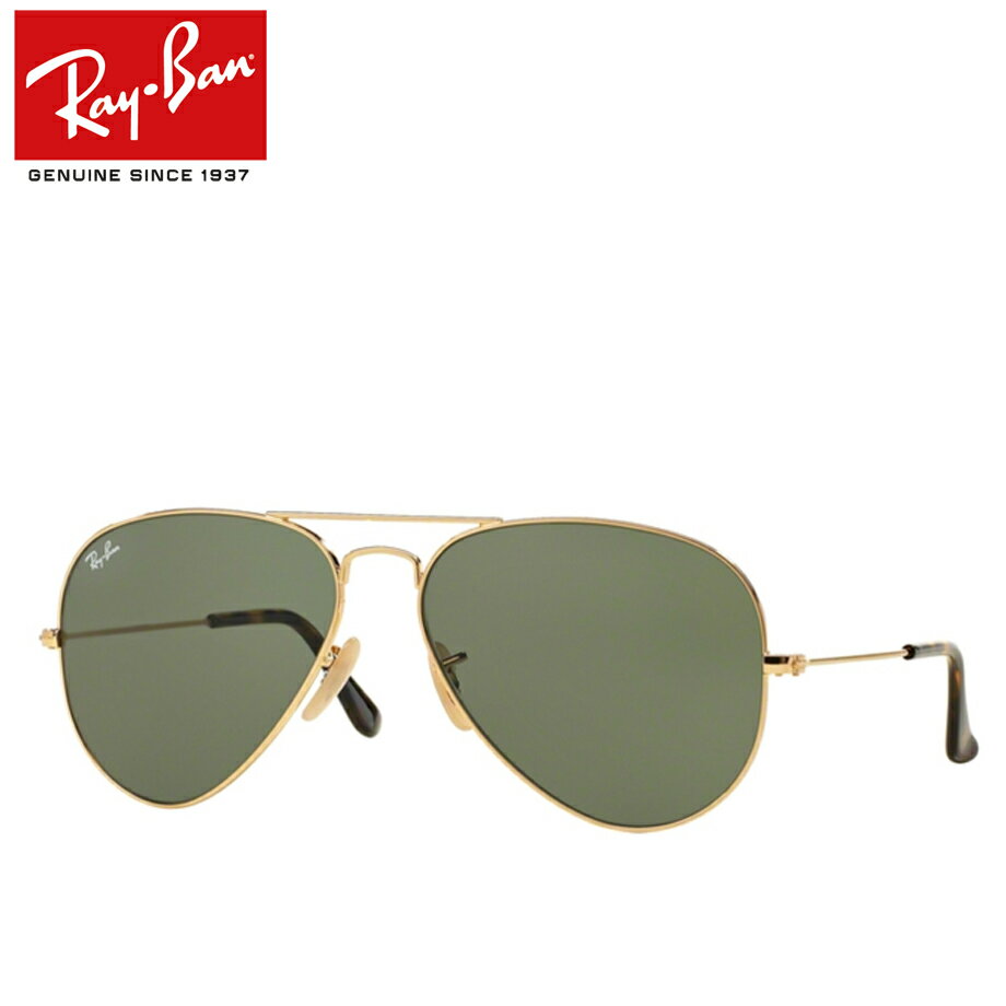 ŹRay-Banۥ쥤Хꥵ󥰥饹åȡդ󥰥饹RB3025-181 AVIATOR LARGE METAL58