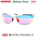 【SWANS】スワンズ度入りサングラスセット(度付きサングラス)SAC...(4)
