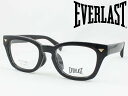 EVERLAST エバーラスト 超極太メガネ 薄型非球面レンズセット EL-1002 度付き対応 近視 遠視 乱視 老眼鏡 遠近両用 肉厚 太い 厚い ウエリントン メガネフレーム サングラス バイクゴーグルとして