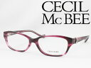 【在庫限り特価】CECIL McBEE セシルマクビー メガネ 薄型非球面レンズセット CMF-7028-4 度付き対応 近視 乱視 老眼鏡 遠近両用 レディース かわいい 細い 細め おしゃれ レディース レディス 軽量 軽い 人気 セルフレーム セシルベア