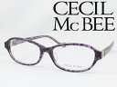 【在庫限り特価】CECIL McBEE セシルマクビー メガネ 薄型非球面レンズセット CMF-7052-4 度付き対応 近視 乱視 老眼鏡 遠近両用 レディー...