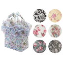エコバッグ マチ広 折りたたみ 小さめ フリル バッグ 薔薇雑貨 ローズ雑貨 バラ柄 花柄 コンパクト かわいい マチ おしゃれ 送料無料 人気 レディース