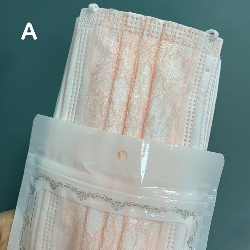 マスク 使い捨て マスク 不織布 マスク 大きめ マスク 小さめ マスク 3D 立体効果 マスク レース 4層立体構造 個性的 マスク UVカット 夏用 冷感 マスク きれいめ 可愛い 防塵 紫外線 防寒 快適 50枚セット おしゃれ