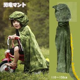 恐竜 着ぐるみ ハロウィン コスプレ衣装 子供 キッズ ベビー マント 恐竜 コスプレ マント 女の子 仮装 ハロウィン衣装 男の子 可愛い クリスマス コスチューム パーティー 誕生日 発表会 イベント 演出服 学園祭 cosplay 写真撮影 2歳 110-150cm プレゼント お洒落 大人気