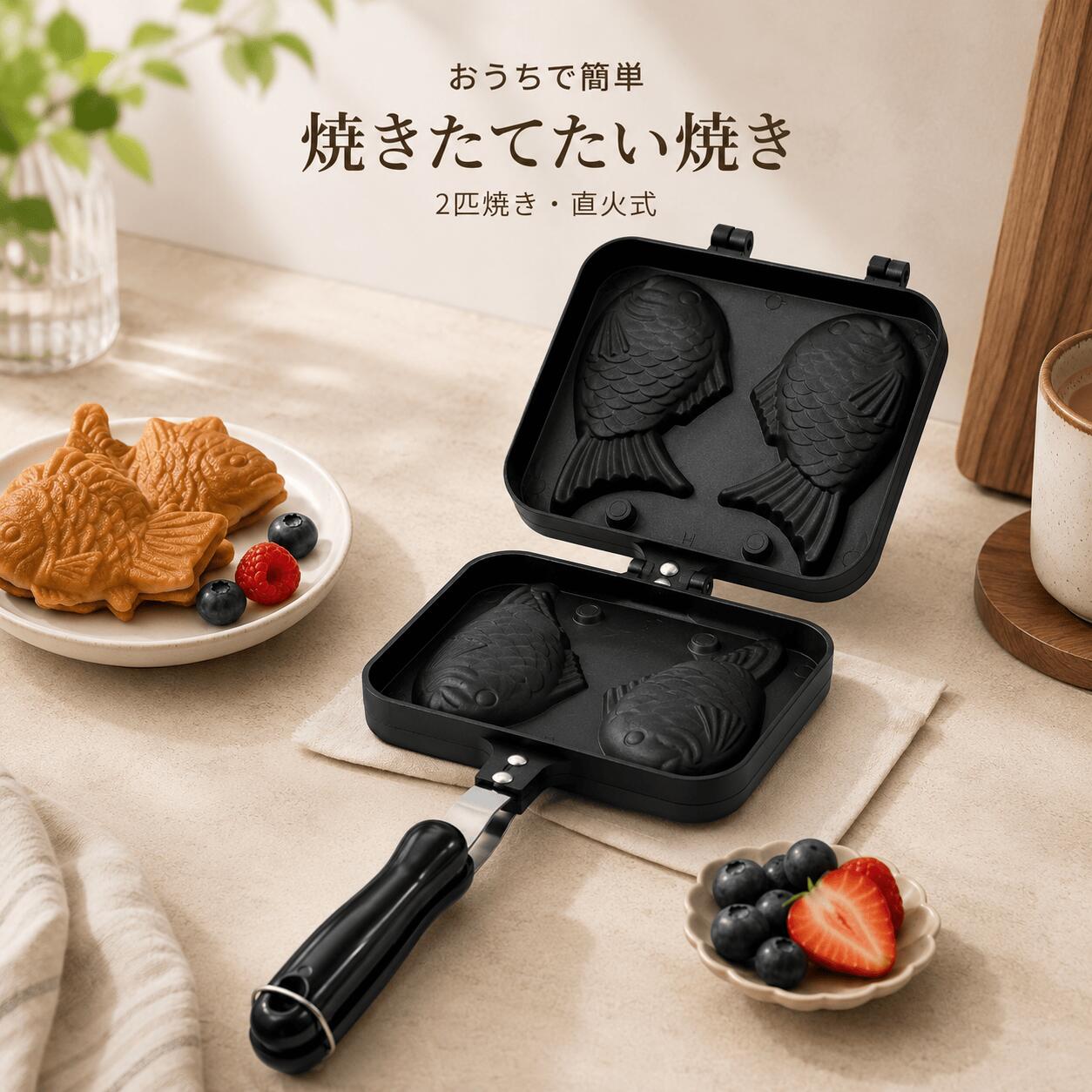 たい焼き君！商品 楽天市場】レンジで作るたい焼きメーカー 親子のたいやきくんの通販