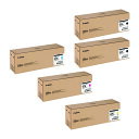 【純正品 4色5個セット】 キヤノン トナーカートリッジ CRG-076 BK×2/C/M/Y(ブラック×2/シアン/マゼンタ/イエロー) 4色5個セット 対応...