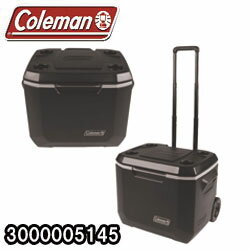 コールマン エクストリーム5 ホイールクーラー 50Qt (Coleman XTREME5 WHEELED COOLER) キャスター付 ブラック (Black) (3000005145)