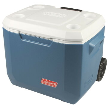 コールマン エクストリーム5 ホイールクーラー 50Qt (Coleman XTREME5 WHEELED COOLER) キャスター付 ブルー (Blue) (3000005153)