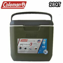 コールマン エクストリーム3 クーラー 28Qt (Coleman XTREME3 COOLER) オリーヴ　(Olive) (3000005859)