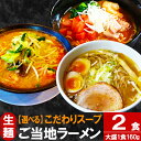 ラーメン 只見生らーめん 2食【こだわりスープ付】 1食満足の160g 大盛 送料無料 お取り寄せ 選べる 2種の麺 3種のスープ 本格 生めん ..