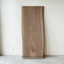 銘木屋 オーダーメイド ウォールナット 一枚板 高周波プレス済み Mサイズ 幅:約1760mm×奥行:約750mm(最大) 天板厚:約49mm 職人手作り WN...