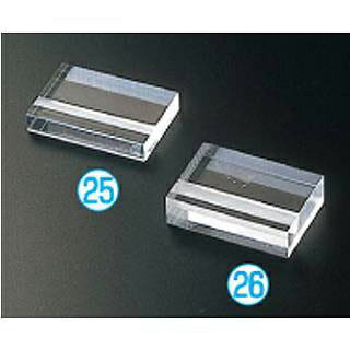 クリスタルカード立(アクリル製) A238-1【 POPスタンド ポップ立て POPスタンド ポップ立て 業務用】