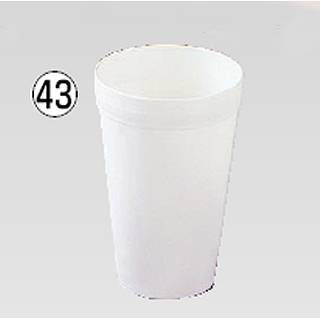ポリプロピレン食器 白 コップ 大 No.17...の紹介画像3