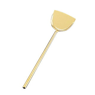 遠藤商事 / TKG18-8プチ中華ヘラ(金メッキ付)【厨房用品 調理器具 料理道具 小物 作業 業務用】 meicho-17117623 厨房卸問屋 名調 サンプル画像2