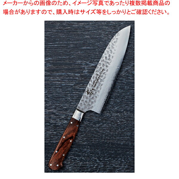 三徳 33層槌目ダマスカス 杉原モデル 刃渡り：180mm...