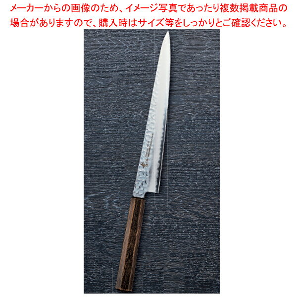 商品の仕様●衛生的で美しくをコンセプトにしたサビに強い包丁です。日本の伝統的な色合いをベースにして一本ごとに職人が色付けしています。●材質:VG10 サビに強い●柄:ABS樹脂※商品画像はイメージです。複数掲載写真も、商品は単品販売です。予めご了承下さい。※商品の外観写真は、製造時期により、実物とは細部が異なる場合がございます。予めご了承下さい。※色違い、寸法違いなども商品画像には含まれている事がございますが、全て別売です。ご購入の際は、必ず商品名及び商品の仕様内容をご確認下さい。※原則弊社では、お客様都合（※色違い、寸法違い、イメージ違い等）での返品交換はお断りしております。ご注文の際は、予めご了承下さい。【古より伝わる堺の名刀 堺孝行刃物】 古来から権威の象徴とされてきた日本刀。厳選された鋼を幾重にも折り重ね鍛え上げた刃心は最高の切れ味と輝きを放ち魂が宿ると伝えられています。日本の和包丁とはまさに日本刀の流れを引き継いだ世界に誇れる芸術品でもあります。細部に渡る仕上げのクオリティーは上質な包Tを作り出す職人のプライドでもあり先代より脈々と受け継がれてきた伝承の技でもあります。世界に類をみない独自の形状を持つ和包丁は魚や野菜など異なった食材を切る為に生み出された刃物であり繊細な日本料理には欠かす事の出来ない包丁です。600年の歴史を持つ堺刃物の伝統を守り続ける堺孝行ブランドをぜひ一度お手にとり世界に誇れる匠の技に触れて頂く事をスタッフー同願っております。Japanese swords have been a status symbol from ancient times. The core blade is forged by folding selected steel many times and features supreme sharpness and brilliance; it is has been said that the human soul dwells in the sword.Japanese knives are actually works of art descended from Japanese swords, and we proudly present them to the world. The quality of meticulous workmanship represents the pride of masters who create quality knives, and the quality is ensured by traditional skills that have been continuously inherited from their predecessors. Japanese knives have their own unprecedented shapes and are without parallel in the world as knives created for cutting different foods, including fishes and vegetables, and are vital for delicate apanese dishes. All of our staff members wish that you would pick up the Sakai Takayuki brand products which maintain the traditional skills of Sakais Japanese knives and demonstrate the skills of world class masters.