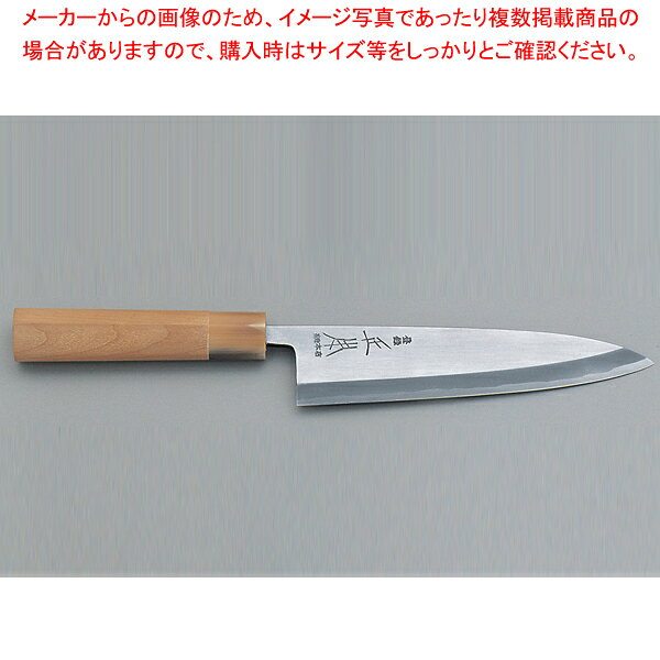 正本 本霞玉白鋼 出刃 KS 2416 刃渡り：165mm