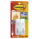 【まとめ買い10個セット品】コマンド[TM]フック CMR6 白 2個 スリーエム【 事務用品 掲示用品 粘着フック 】