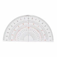 岡本製図器械 分度器 39-0015(B-15) 1枚