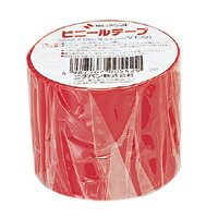 ニチバン ビニールテープ VT-501 赤 1巻
