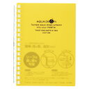 リヒトラブ AQUA DROPs ツイストノート N-1664-5 黄 1冊(3)