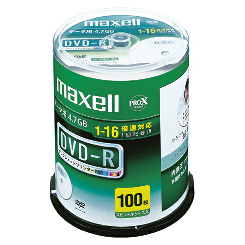 maxell PC DATA用 DVD-R DR47WPD.100SPA 100枚