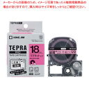 【6/11 2時まで!エントリーでポイント5倍!!】【まとめ買い10個セット品】 キングジム 「テプラ」PRO SRシリーズ専用テープカートリッジ SJ18P ...