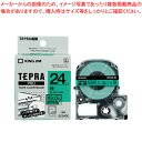 【6/11 2時まで!エントリーでポイント5倍!!】【まとめ買い10個セット品】 キングジム 「テプラ」PRO SRシリーズ専用テープカートリッジ SC24GE...