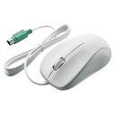 【まとめ買い10個セット品】 エレコム PS/2光学式マウス M-K6P2RWH/RS ホワイト 1個