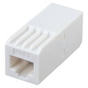 サンワサプライ RJ-45中継アダプタ(カテゴリ6) ADT-EX-6N 1個ギガイーサネット完全対応のタイプです