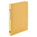 【まとめ買い10個セット品】 リヒトラブ noie-style リングファイル〈ツイストリング〉 F-7681-4 オレンジ 1冊