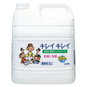 ライオン キレイキレイハンドソープ 025314 1個【泡 殺菌 液体 4L 詰め替え 消毒液 業務用 ハンドソープ ライオン】(4)