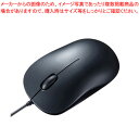 有線Type-CブルーLEDマウス MA-BLC194BK サンワサプライ ブラック