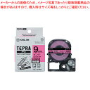 【まとめ買い10個セット品】「テプラ」PROテープカートリッジ 強粘着ラベル SC9PW 1個