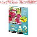 【まとめ買い10個セット品】ラミネーター専用フィルム 片面マット A3サイズ F1033 1箱