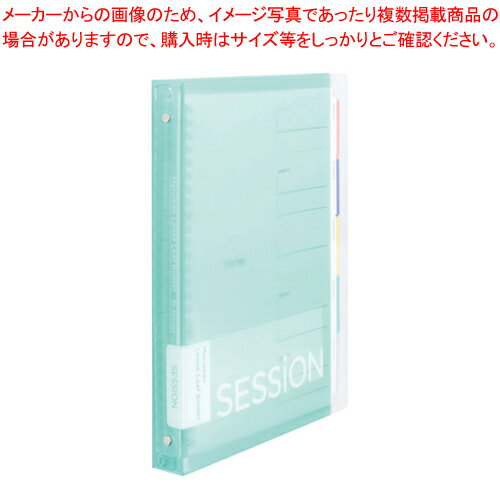 セッション バインダー B5 F310-53 ミントグリーン 1冊