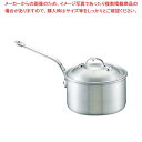 【まとめ買い10個セット品】 ニューキング アルミ 深型 片手鍋(目盛付)21cm