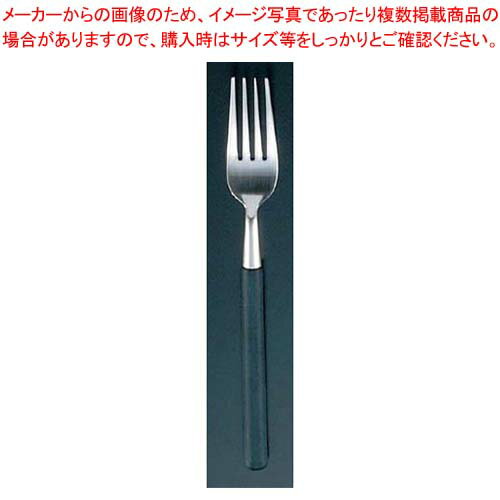 Cake Fork - 【まとめ買い10個セット品】 18-8 エデン デザートフォーク 黒