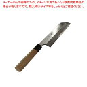 兼松作 日本鋼 鎌型薄刃庖丁 19.5cm