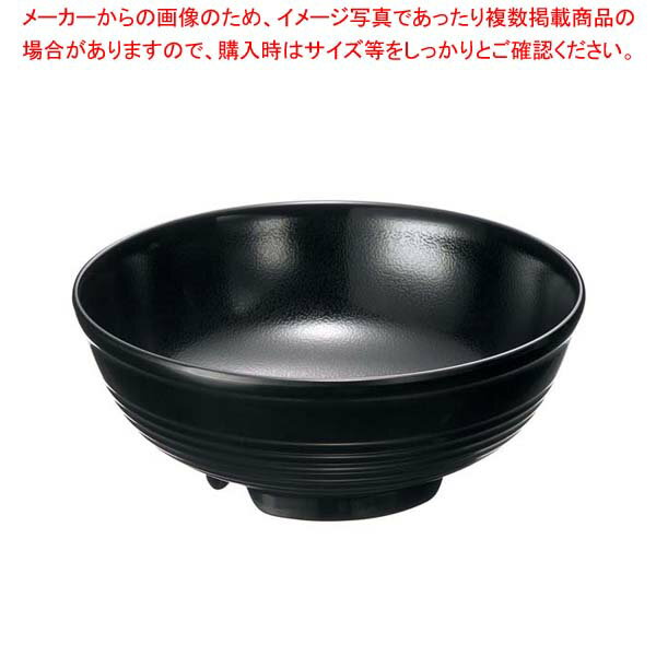 【まとめ買い10個セット品】 メラミン 多用丼 TD-915 ブラック