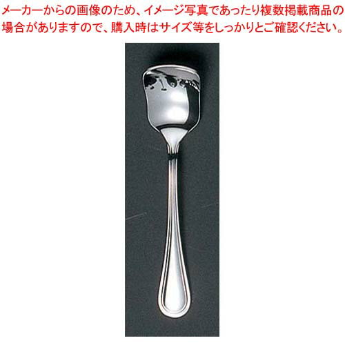 【まとめ買い10個セット品】 EBM 18-8 セシリア(銀メッキ付)アイスクリームスプーン