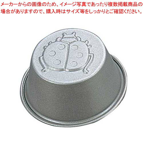 【まとめ買い10個セット品】 テフロンセレクト ゼリーカップケーキ型 テントウムシ