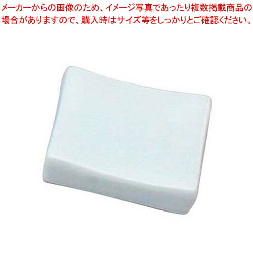 Rakuten - 【まとめ買い10個セット品】 アルセラム強化食器 白四角箸置 EC8-75