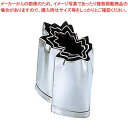 【まとめ買い10個セット品】 EBM 18-8 手造抜型 秋 菊の葉 #2(3)