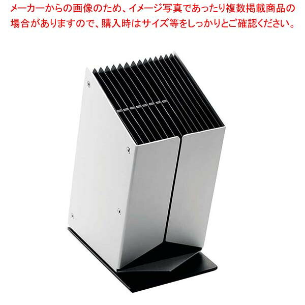 商品の仕様●外寸(mm)：130×210×H275 ●材質：本体：アルミニウム5052(板厚2mm) ナイフホルダー：ポリプロピレン ベース：A3スチール(板厚4mm) 支柱：ファイバー30%ナイロン ■● 刃渡21cmまでの庖丁が収納できます。※商品画像はイメージです。複数掲載写真も、商品は単品販売です。予めご了承下さい。※商品の外観写真は、製造時期により、実物とは細部が異なる場合がございます。予めご了承下さい。※色違い、寸法違いなども商品画像には含まれている事がございますが、全て別売です。ご購入の際は、必ず商品名及び商品の仕様内容をご確認下さい。※原則弊社では、お客様都合（※色違い、寸法違い、イメージ違い等）での返品交換はお断りしております。ご注文の際は、予めご了承下さい。→お買い得な「まとめ買い10個セット」はこちら