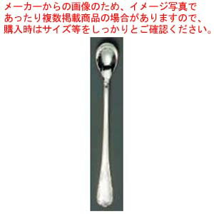 【まとめ買い10個セット品】 EBM 18-8 ブローニュ(銀メッキ付)ソーダスプーン
