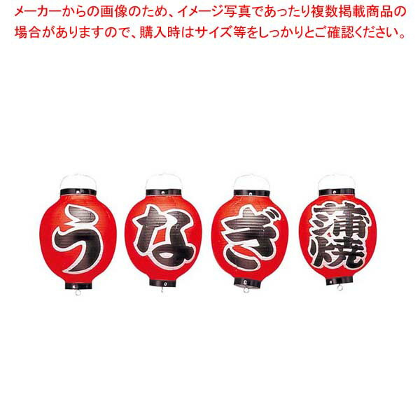 ビニール提灯 363 うなぎ蒲焼 4点セット 9号丸