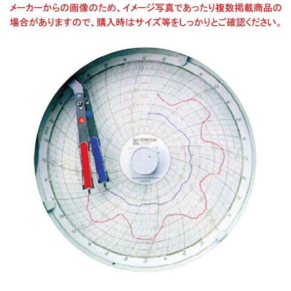 商品の仕様●外寸(mm)：200×200×H60 ●重量:790g●材質： ●電源：電池■● 円形記録紙で1日、8日、32日間の温度、湿度の変化を同時に記録します。● 形状：壁掛型自記式● 記録紙：円形外径165mm(30枚付属)● 記録時間：32日/1回転● センサー：内蔵(温度：バイメタル、湿度：ナイロンフィルム)● 目盛：温度?10〜40℃相対湿度0〜100%RH● 精度：温度+-2℃(記録紙最小目盛1℃)相対湿度+-5%RH(記録紙最小目盛2%RH)(相対湿度30〜90%RHにおいて)● 園芸用の温室、オフィス、試験室、倉庫から、ご家庭での温湿度記録に。● カビやダニを防止するための室内の温湿度の記録用にお使いいただけます。● 温度は赤い線、湿度は青い線で同時に記録されますので、一目でその変化がわかります。● 単3乾電池×1本■付属品：単3乾電池×1本、、※商品画像はイメージです。複数掲載写真も、商品は単品販売です。予めご了承下さい。※商品の外観写真は、製造時期により、実物とは細部が異なる場合がございます。予めご了承下さい。※色違い、寸法違いなども商品画像には含まれている事がございますが、全て別売です。ご購入の際は、必ず商品名及び商品の仕様内容をご確認下さい。※原則弊社では、お客様都合（※色違い、寸法違い、イメージ違い等）での返品交換はお断りしております。ご注文の際は、予めご了承下さい。