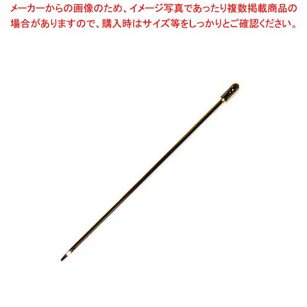 カクテルピン 丸棒型(6本入)金メッキ 18-8(3.0)